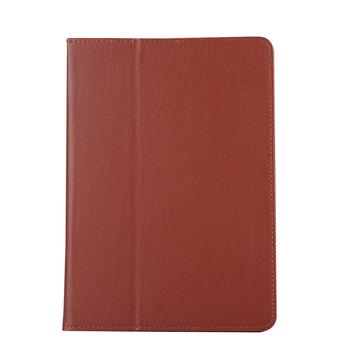 Capa Folio elegante para iPad 9.7 (2017/2018) com suporte - Castanho