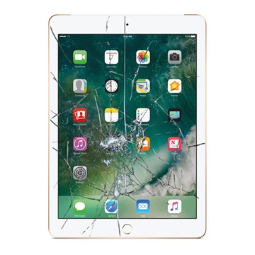 Reparação de vidro de ecrã e ecrã táctil para iPad 9.7 - Branco