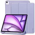 Capa dobrável com três dobras para caneta Tech-Protect SmartCase para iPad Air 13 2024/2025 - Violeta