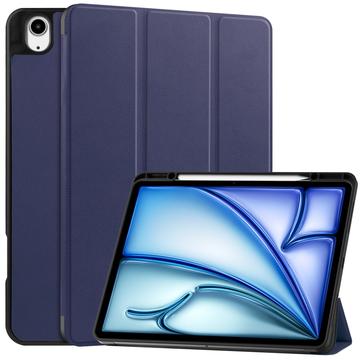 Capa Smart Folio Série Tri-Fold para iPad Air 13 (2025) - Azul Escuro
