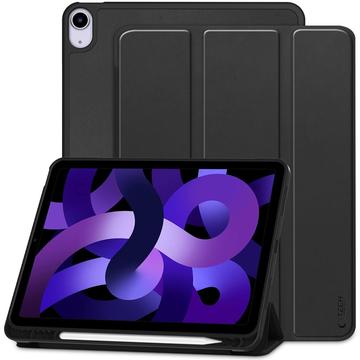 iPad Air 11 2024/2025/Air 2020/2022 Capa dobrável com três dobras Tech-Protect SmartCase Pen Folio - Preto
