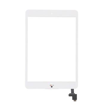 Vidro de ecrã e ecrã táctil para iPad mini - Branco