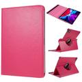 Bolsa Tipo Fólio Rotativa 360 para iPad Pro 11 2024/2025 - Rosa-Choque