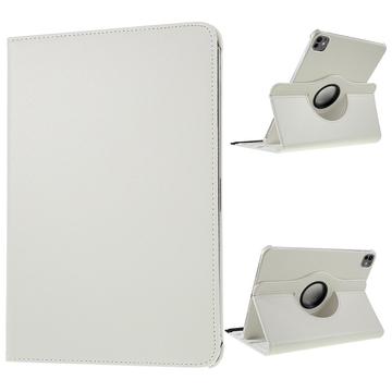 Bolsa Tipo Fólio Rotativa 360 para iPad Pro 11 2024/2025 - Branco