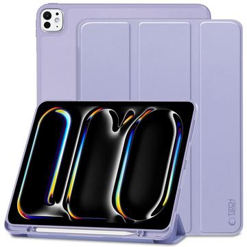 Capa dobrável com três dobras para caneta Tech-Protect SmartCase para iPad Pro 11 2024/2025 - Violeta