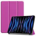 Bolsa Fólio Inteligente Tri-Fold para iPad Pro 11 (2024) - Púrpura