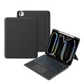 Capa para teclado Bluetooth Tech-Protect SmartCase Mag Pen para iPad Pro 13 2024/2025 - Preto