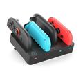 Estação de carregamento 8 em 1 iPega PG-SW2081 para comandos Nintendo Switch 1/2 Joy-Con
