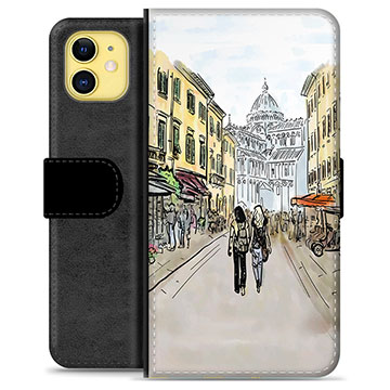 Bolsa tipo Carteira - iPhone 11 - Rua Itália