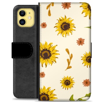 Bolsa tipo Carteira para iPhone 11  - Girassol