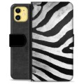 Bolsa tipo Carteira para iPhone 11  - Zebra