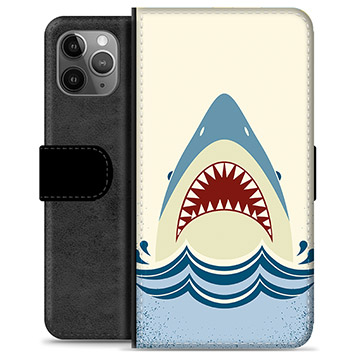Bolsa tipo Carteira - iPhone 11 Pro Max - Mandíbulas de Tubarão