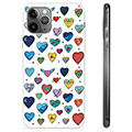 Capa de TPU - iPhone 11 Pro Max - Corações