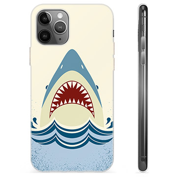Capa de TPU - iPhone 11 Pro Max - Mandíbulas de Tubarão