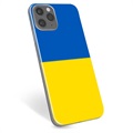 Capa de TPU Bandeira da Ucrânia  para iPhone 11 Pro Max  - Amarelo e azul claro