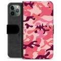 Bolsa tipo Carteira para iPhone 11 Pro  - Camuflagem Rosa