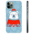 Capa de TPU para iPhone 11 Pro  - Urso de Natal