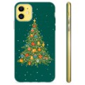 Capa de TPU para iPhone 11  - Árvore de Natal