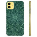 Capa de TPU - iPhone 11 - Mandala Verde