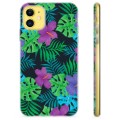Capa de TPU para iPhone 11  - Flores Tropicais