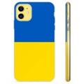 Capa de TPU Bandeira da Ucrânia  para iPhone 11  - Amarelo e azul claro