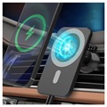 Carregador Sem Fio Magnético / Suporte de Ventilação de Carro SZDJ N16 para iPhone 12/13 - 15W