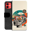 Bolsa tipo Carteira - iPhone 12 mini - Colagem Abstrata