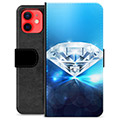 Bolsa tipo Carteira - iPhone 12 mini - Diamante