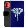 Bolsa tipo Carteira - iPhone 12 mini - Elefante