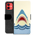 Bolsa tipo Carteira - iPhone 12 mini - Mandíbulas de Tubarão