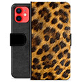 Bolsa tipo Carteira - iPhone 12 mini - Leopardo