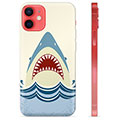 Capa de TPU - iPhone 12 mini - Mandíbulas de Tubarão