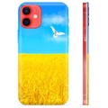 Capa de TPU Ucrânia  para iPhone 12 mini - Campo de trigo