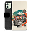 Bolsa tipo Carteira - iPhone 12 - Colagem Abstrata
