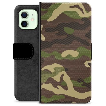 Bolsa tipo Carteira para iPhone 12  - Camuflagem