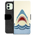 Bolsa tipo Carteira - iPhone 12 - Mandíbulas de Tubarão