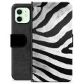 Bolsa tipo Carteira para iPhone 12  - Zebra