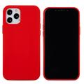 Capa de Silicone Líquido para iPhone 12 Pro Max - Vermelho