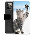 Bolsa tipo Carteira - iPhone 12 Pro Max - Gato
