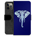Bolsa tipo Carteira - iPhone 12 Pro Max - Elefante