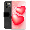 Bolsa tipo Carteira - iPhone 12 Pro Max - Amor