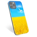 Capa de TPU Ucrânia  para iPhone 12 Pro Max  - Campo de trigo