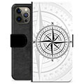 Bolsa tipo Carteira - iPhone 12 Pro Max - Bússola
