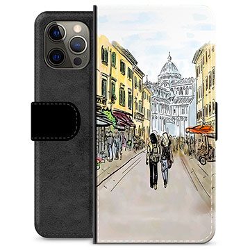 Bolsa tipo Carteira - iPhone 12 Pro Max - Rua Itália