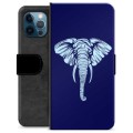 Bolsa tipo Carteira para iPhone 12 Pro  - Elefante