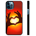 Capa Protectora - iPhone 12 Pro - Silhueta de Coração