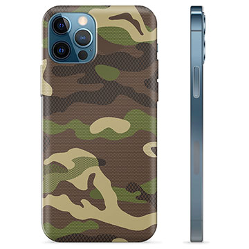 Capa de TPU para iPhone 12 Pro  - Camuflagem