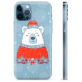 Capa de TPU para iPhone 12 Pro  - Urso de Natal