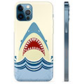 Capa de TPU - iPhone 12 Pro - Mandíbulas de Tubarão