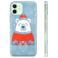 Capa de TPU para iPhone 12  - Urso de Natal